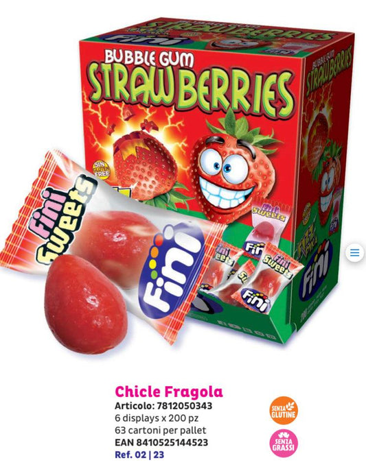 FINI FRAGOLA X 200 PEZZI SCAD 12/26