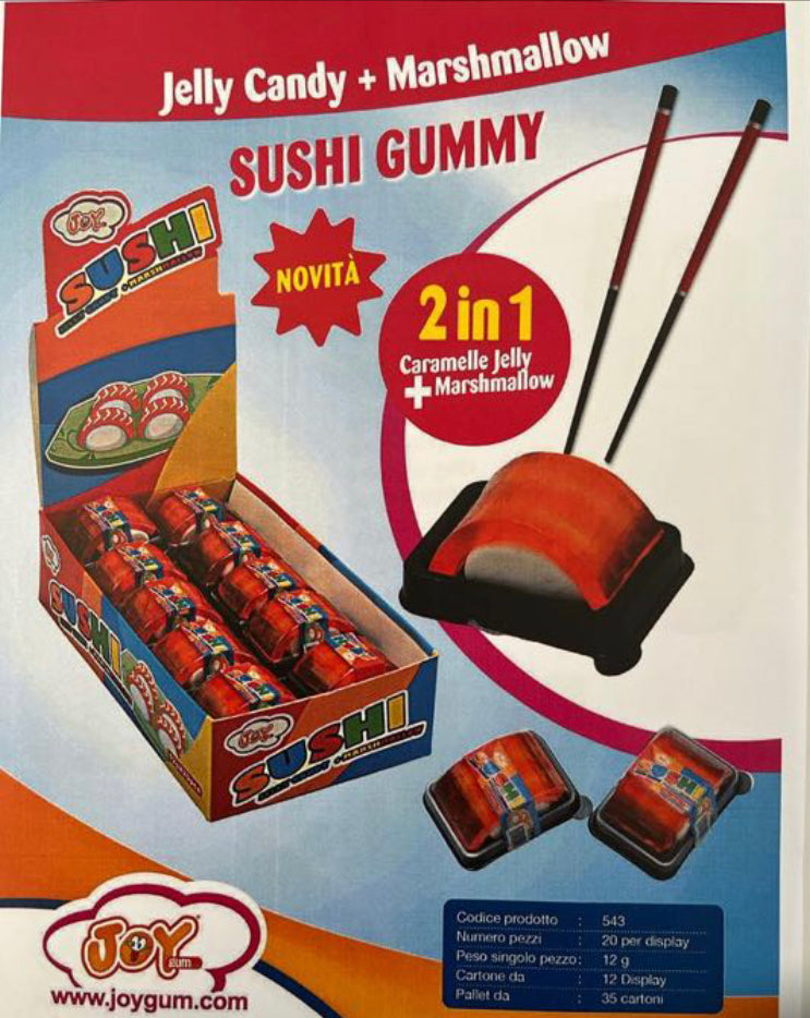 Bonatti Carta Dolci - Nuovi arrivi!!! Sushi e mini sushi gommosi 😋  #bonatticartadolci #PiazzaCavallotti #noidelfumettofuxia #livorno  #ChupaChups #caramelle #sushi #sushilovers