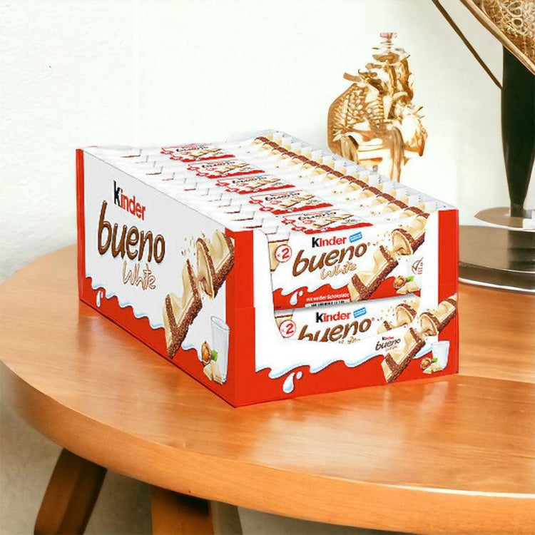 KINDER BUENO WHITE 30 PEZZI SCAD.26/04/2026