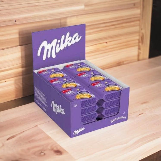 MILKA COOKIES SENSATIONS 52 GRAMMI 24 PEZZI SCADENZA 08/03/2026
