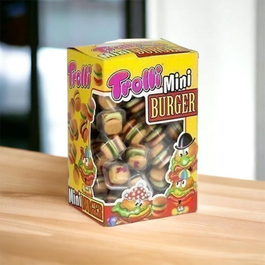TROLLI MINI BURGER PARTY 80 PEZZI SCAD 06/26