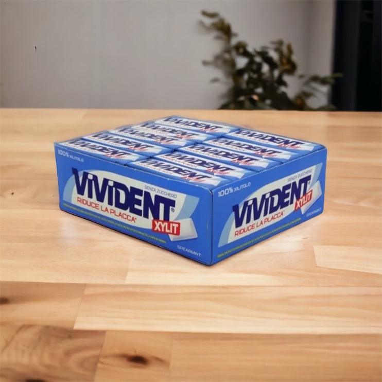 VIVIDENT XYLIT SPEARMINT SENZA ZUCCHERO 40 PEZZI