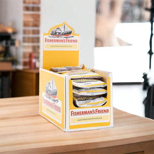 FISHERMAN’S FRIEND'S GR25 GUSTO ANICE,LIQUIRIZIA E MENTOLO 24 PEZZI 12/26