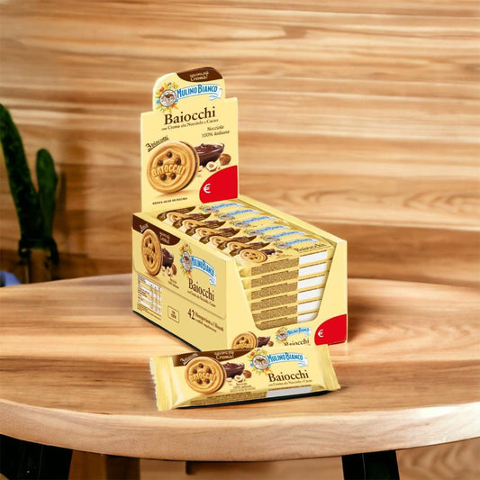 BAIOCCHI MULINO BIANCO CREMA NOCCIOLA GRAMMI 28 X 42 PEZZI 18/06/26