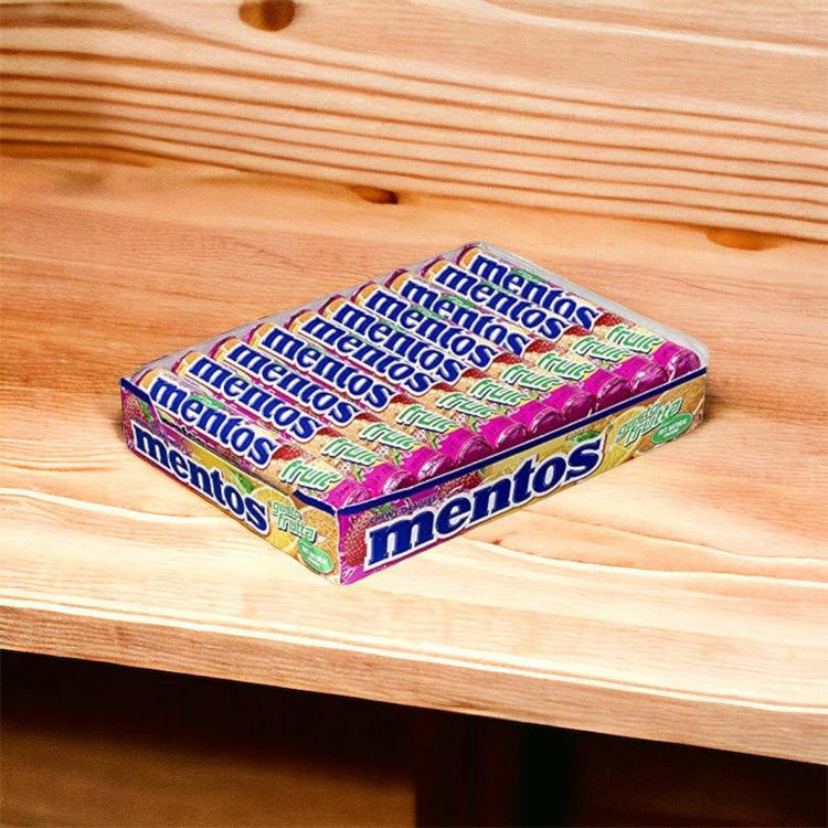 MENTOS CARAMELLE STICK FRUTTA 20 PEZZI