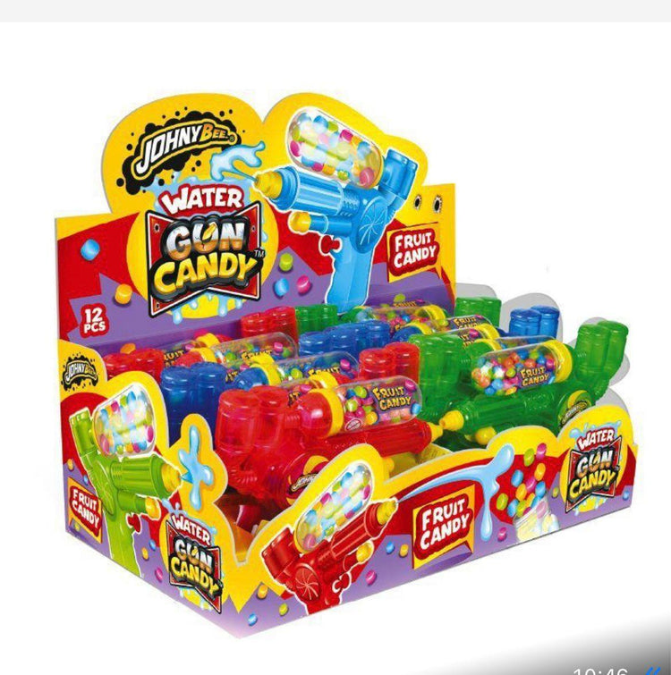 PISTOLA ACQUA CANDY JHONNY BEE GRAMMI 15X12 PEZZI
