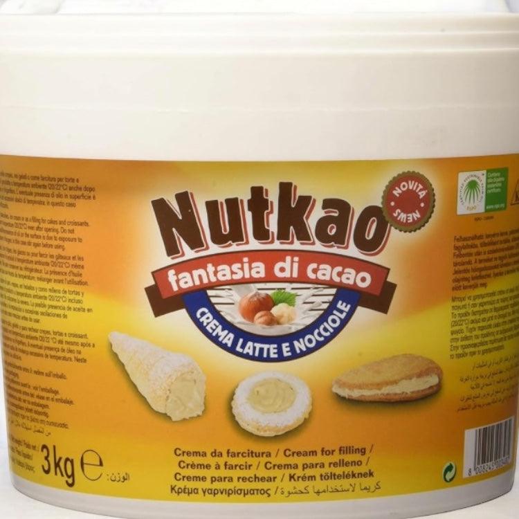 NUTKAO SECCHIO KG 3 CREMA LATTE E NOCCIOLE SCAD 12/25