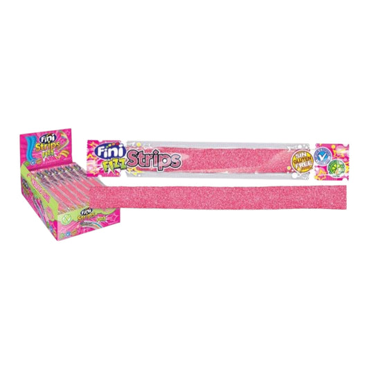 FINI STRIPS FRAGOLA 150 PEZZI - SENZA GLUTINE SCAD 08/26