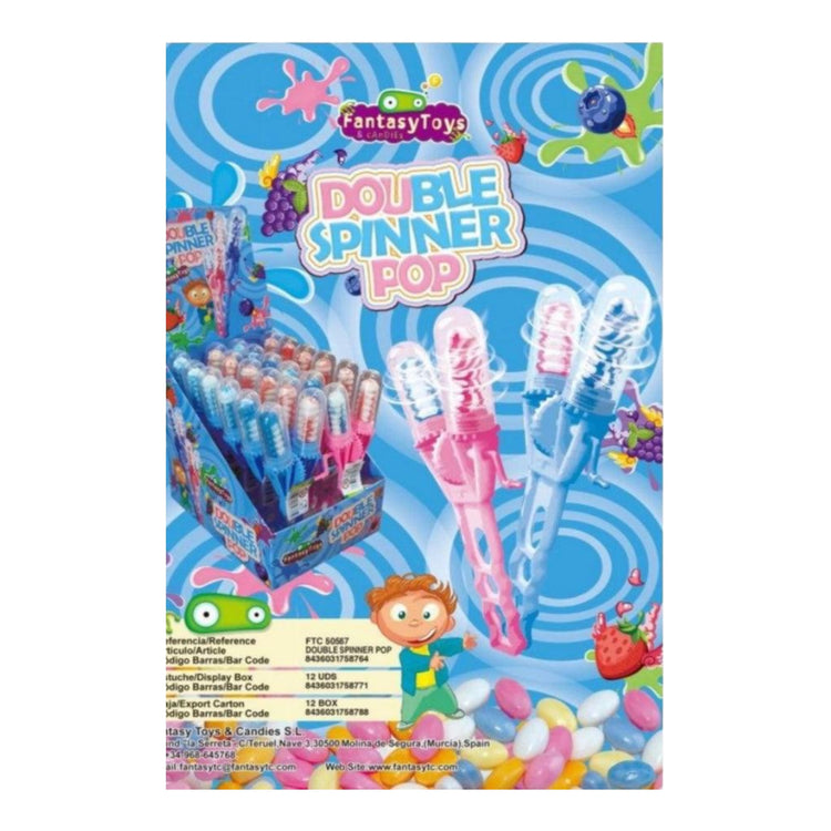 LECCA LECCA FANTASY TOYS DOUBLE SPINNER POPX 12 PEZZI SCAD 05/28