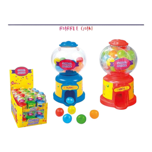 MINI DISPENSER BUBBLE GUM GRAMMI 30X24 PEZZI