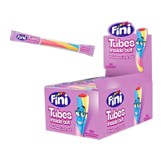 TORNATO FINI TUBES IN OUT RAINBOW CARAMELLE FRUTTA X150 PEZZI SCAD 07/2026