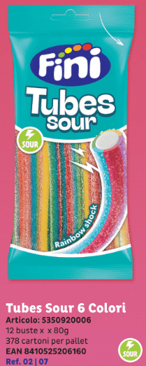 FINI SUOR PENCIL 6 COLORI CARAMELLE FRIZZANTI GR 90 X12 PEZZI SC 30/06/2026