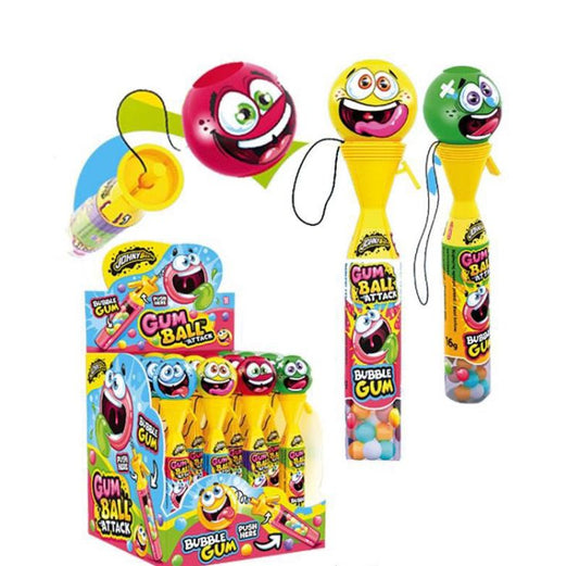 GUMBALL ATTACK CON CARAMELLE GRAMMI 10 X 16 PEZZI JOY GUM