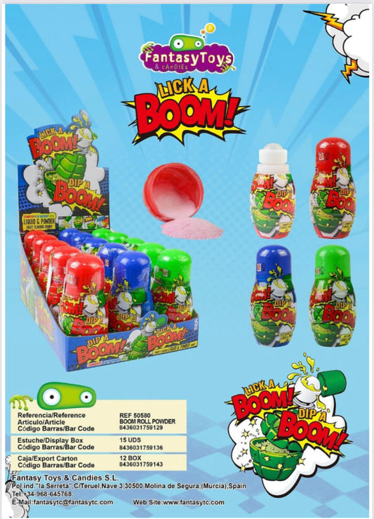 BOOM ROLLER POWDER FANTASY TOYS X15 PEZZI