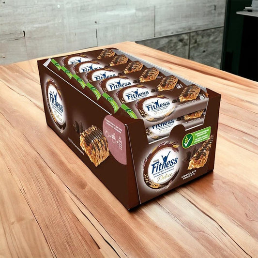 FITNESS BARRETTE CIOCCOLATO FONDENTE X24 PEZZI SCAD.06/26
