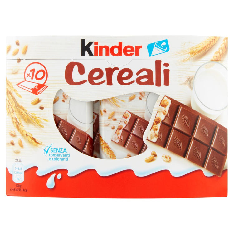 KINDER CEREALI 9 PEZZI FOTO INDICATIVA