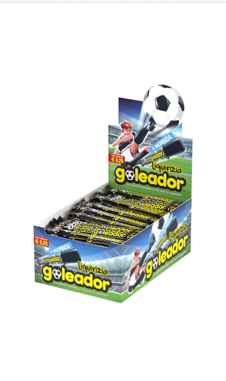 GOLEADOR CARAMELLE GUSTO LIQUIRIZIA 200 PEZZI SCAD.08/26