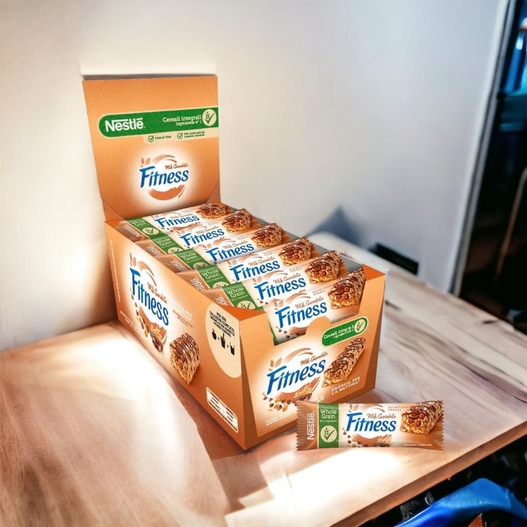 FITNESS BARRETTE AL CIOCCOLATO AL LATTE X 24 PEZZI SCADENZA 03/26