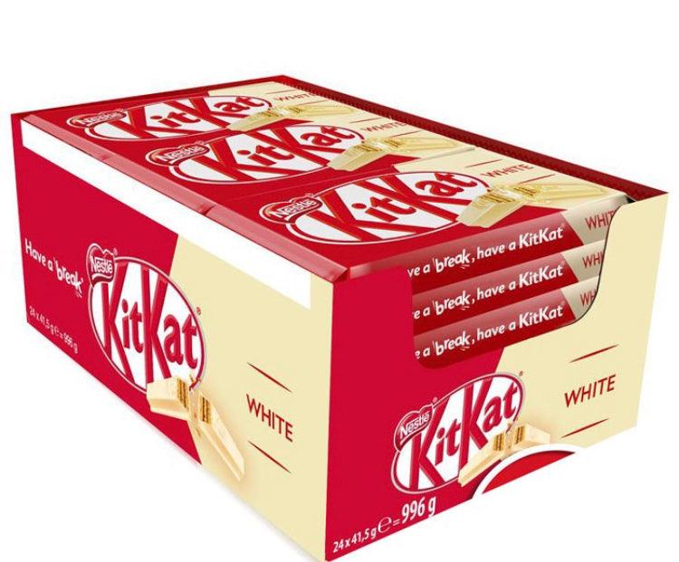 KITKAT WHITE X 24 PEZZI ATTENZIONE TEME IL CALDO SC 04/26