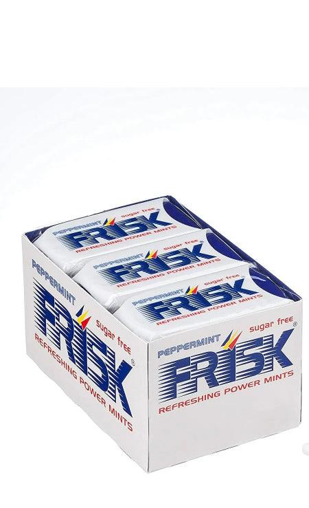 FRISK CARAMELLE PEPPERMINT X 12 PEZZI