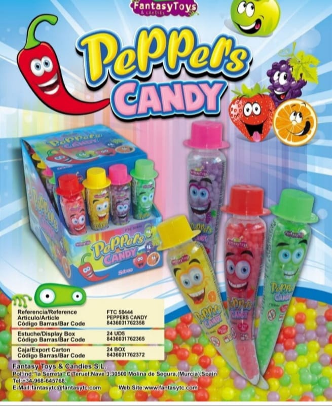 FANTASY TOYS PEPPER CANDY 24 PEZZI SENZA GLUTINE