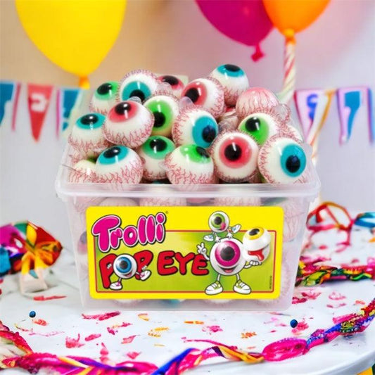 OCCHI CARAMELLE TROLLI POP EYE GR18,8X45 PEZZI SCAD.06/26