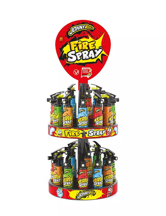 FIRE SPRAY STAND CARAMELLE LIQUIDE GR25X34 PEZZI JOHNYBEE