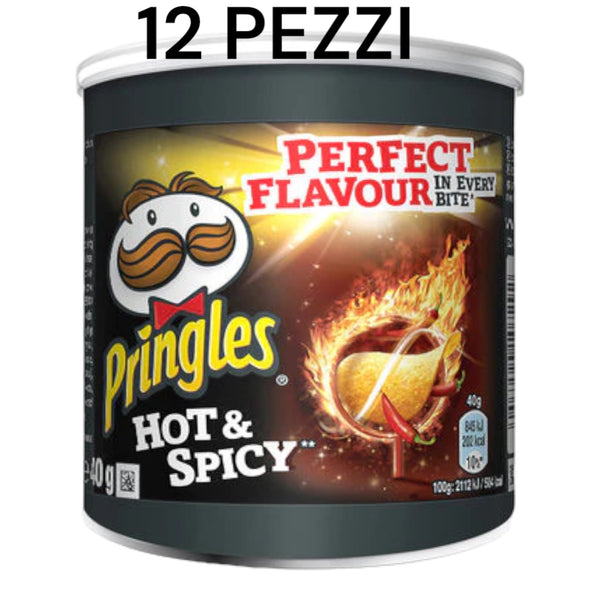 PRINGLES  HOT E SPICE GRAMMI 40 X 12 PEZZI  SCAD 04/25