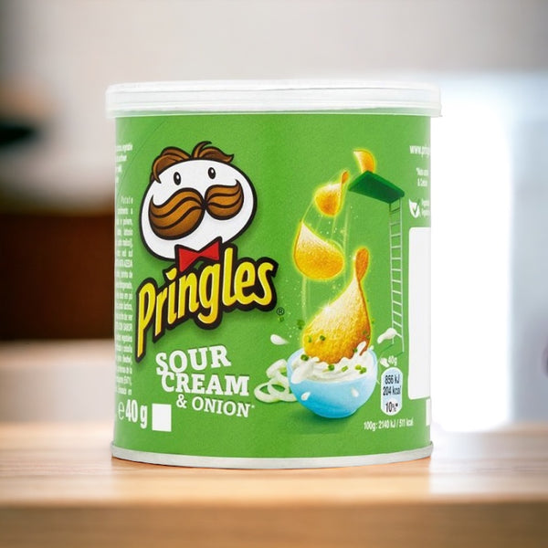 PRINGLES SOUR CREAM E ONION GRAMMI 40 X12 PEZZI SCAD.04/2025