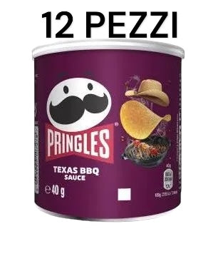 PRINGLES TEXAS BBQ GRAMMI 40 X 12 PEZZI SCAD.04/25