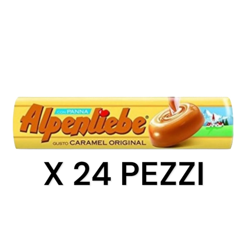 ALPENLIEBE CARAMELLE LATTE STICK X24 PEZZI