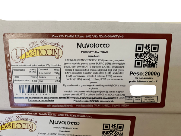 PASTICCINI NUVOLOTTO KG 2 SCAD 04/2025