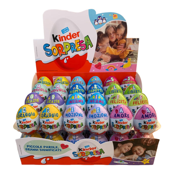 KINDER SORPRESA UNISEX X 48 PEZZI