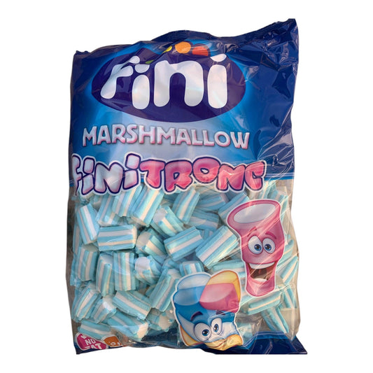 CARAMELLE MARSHMALLOW STRIATO AZZURRO KG 1 FINI SENZA GLUTINE SCAD 05/26