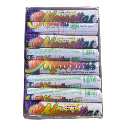 MOROSITAS CARAMELLE FRUTTA STICK X 24 PEZZI