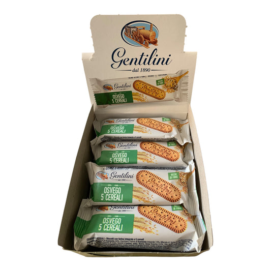 OSVEGO BISCOTTI 5 CEREALI GRAMMI 27X12 PEZZI SCAD 03/2026