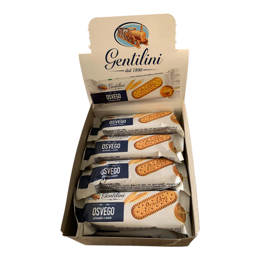 OSVEGO BISCOTTI AL MALTO E MIELE GRAMMI 27X12PEZZI SCAD 03/2026