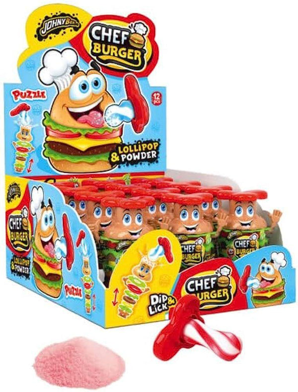 CHEF BURGER GRAMMI 20 X12 PEZZI JHONNYBEE