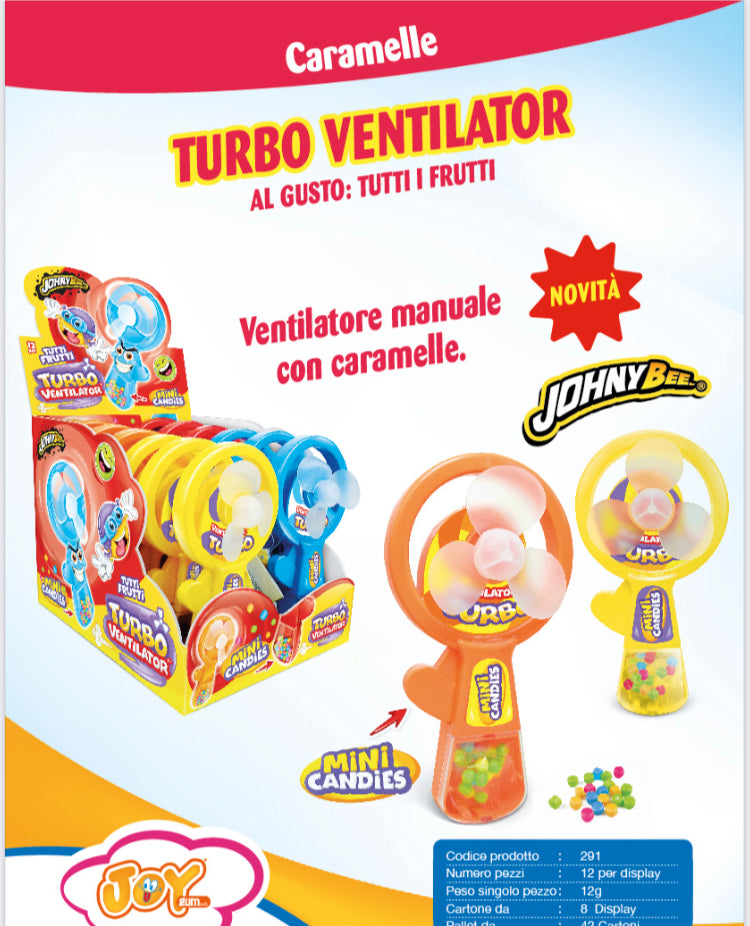 TURBO VENTILATOR GR12X12 PEZZI JOHNYBEE