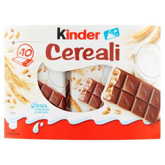 KINDER CEREALI  9 PEZZI FOTO INDICATIVA