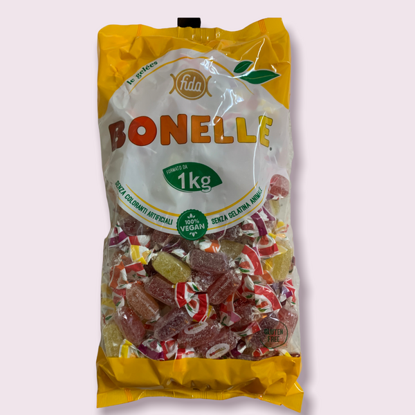 20 PEZZI CARAMELLE GOLEADOR GUSTO FRUTTA FRUIT DOLCI GOMMOSI