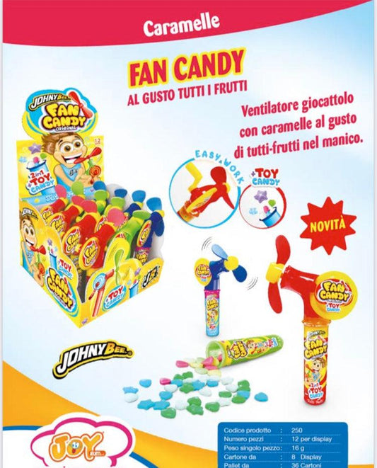FAN CANDY CRANK 16GR X 12PEZZI JHONNYBEE SCAD 30/06/2025