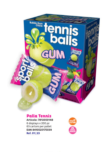 FINI TENNIS GUM X 200 PEZZI