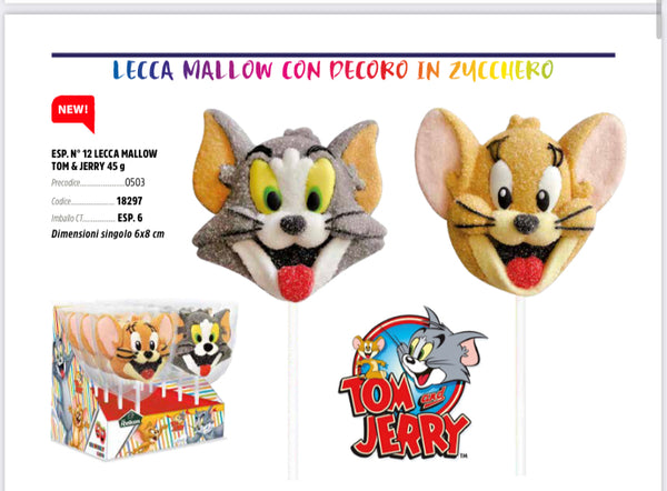 LECCA LECCA TOM E JERRY MALLOW  GR 45X12 PEZZI